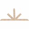 Ekena Millwork Saratoga Smooth Timber Gable Bracket, Douglas Fir, 84"W x 53"H x 1 1/2"D x 5 1/2"F, 15/12 Pitch GBW084X53X0206SAR00SDF - alternate 2